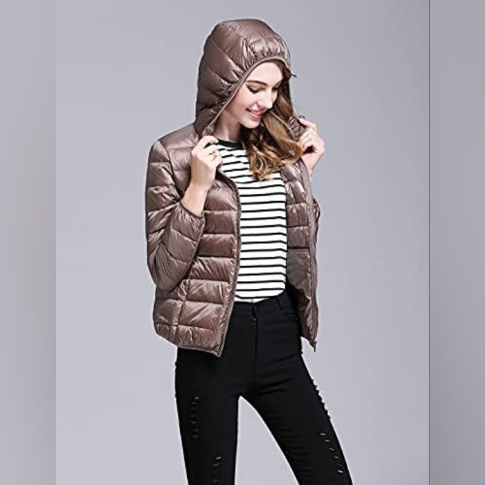 Brand New Locachy Women’s Lightweight Hoodie Down Jacket XL